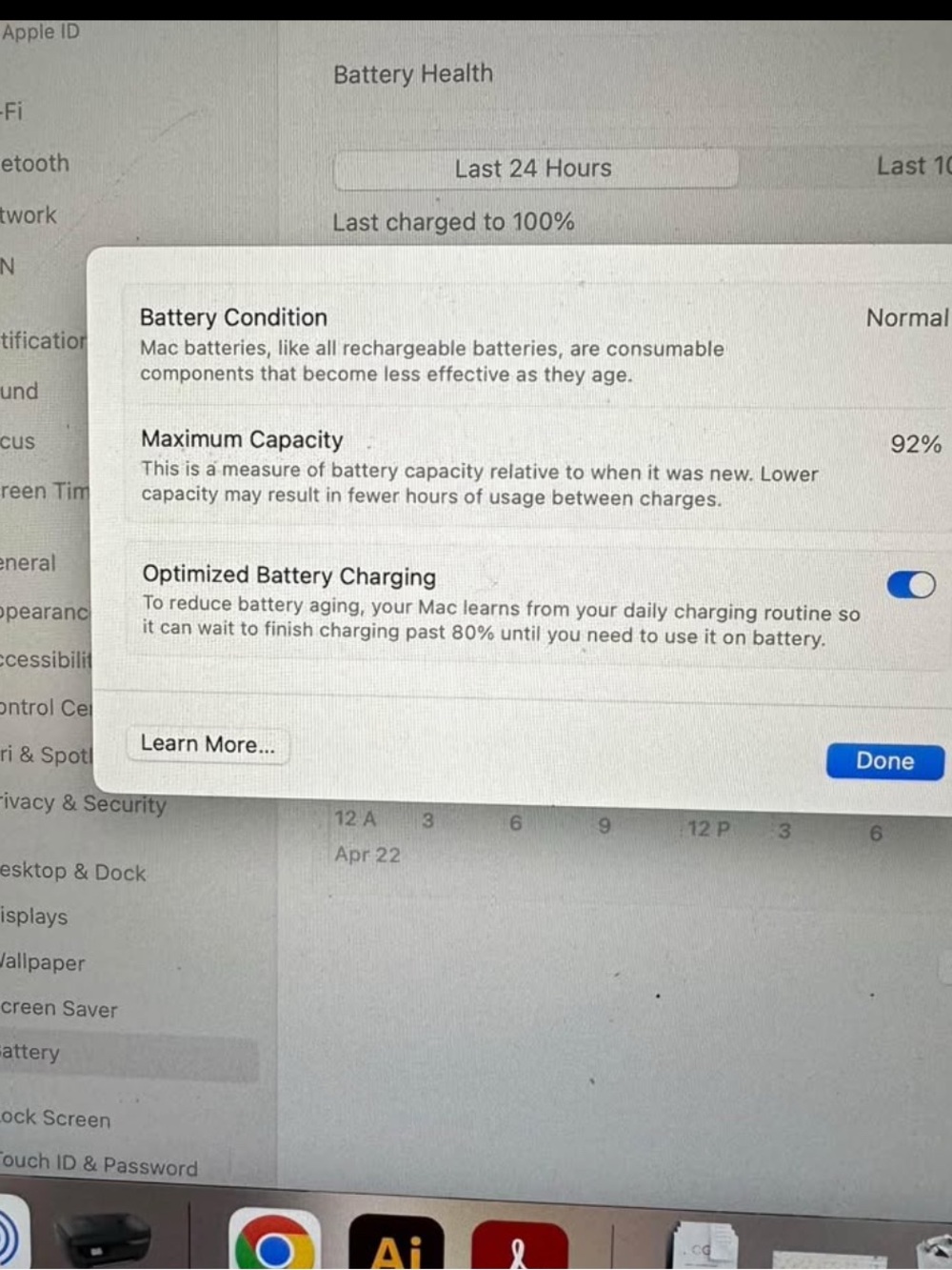 Apple MacBook Air M1 2020 - Gold Like New - Picture 6 of 7